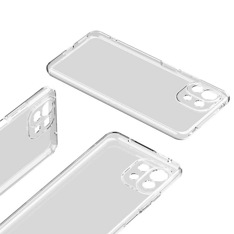 Xiaomi Mi 11 Lite Kılıf HEPTEKİLETİŞİM Süper Silikon Kapak