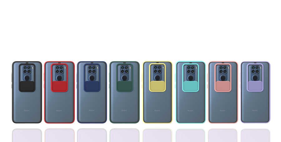 Xiaomi Redmi Note 9 Kılıf HEPTEKİLETİŞİM Lensi Kapak