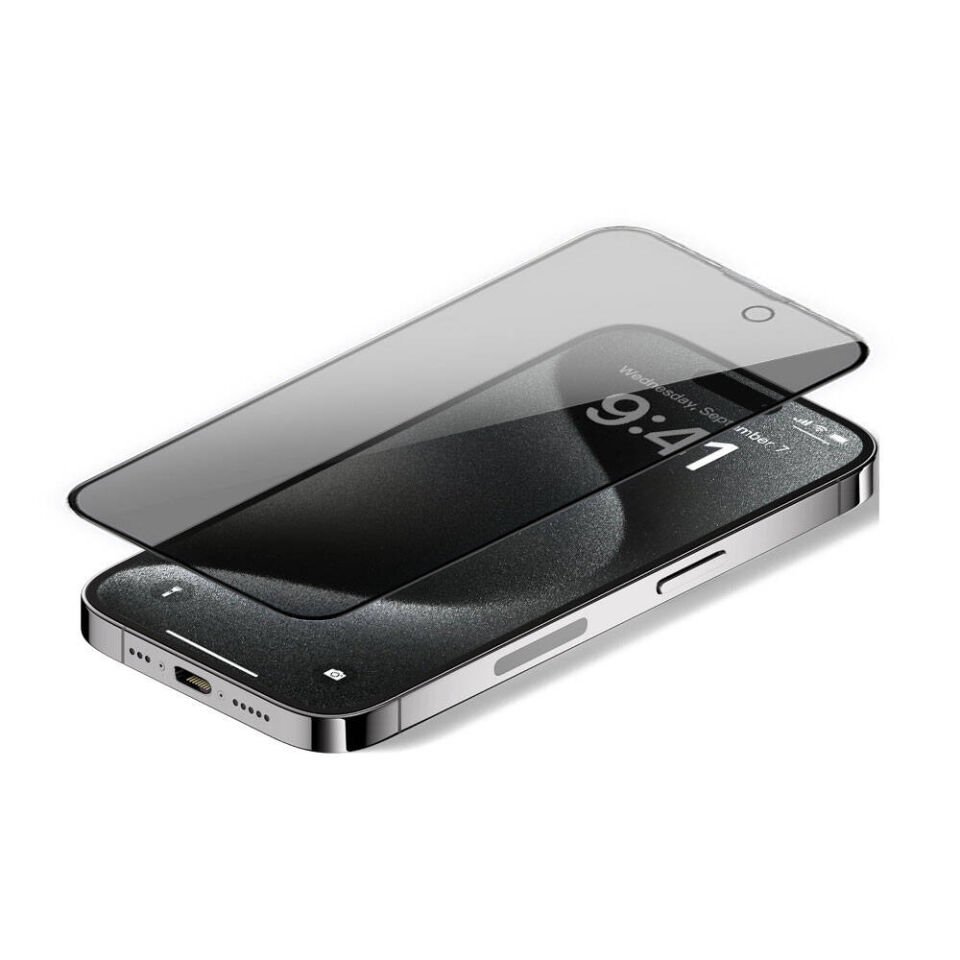 Apple iPhone 15 Pro Max Wiwu iPrivacy HD Anti-Peep Ekran Koruyucu