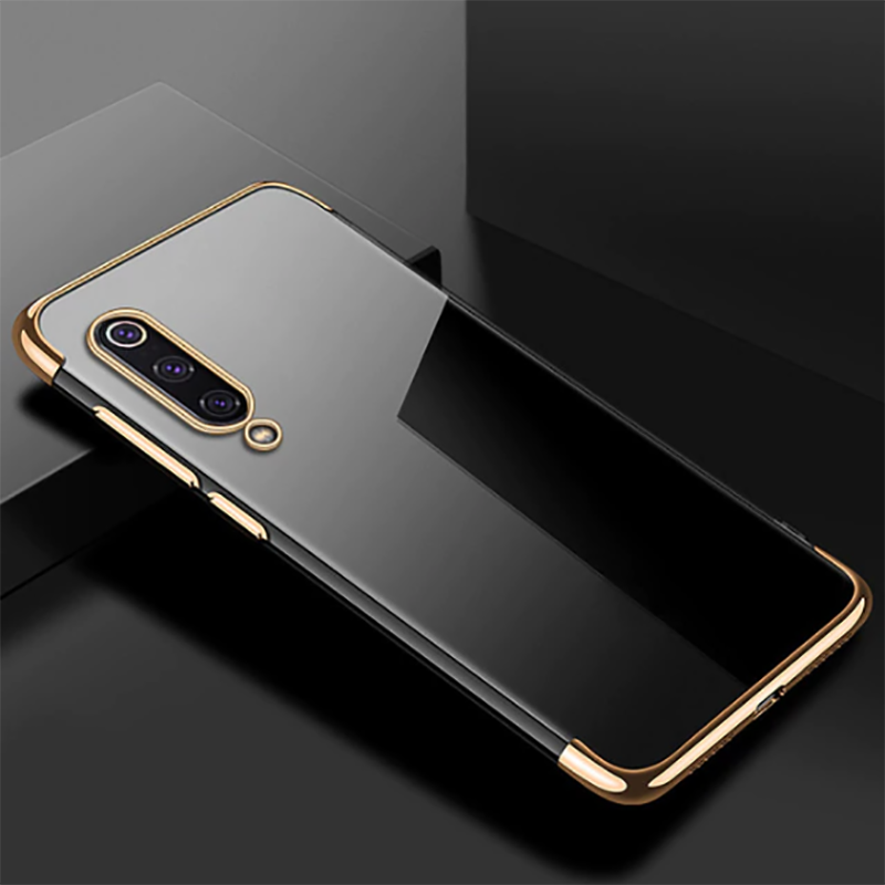 Xiaomi Mi 9 Lite Kılf HEPTEKİLETİŞİM Dört Köşeli Lazer Silikon Kapak