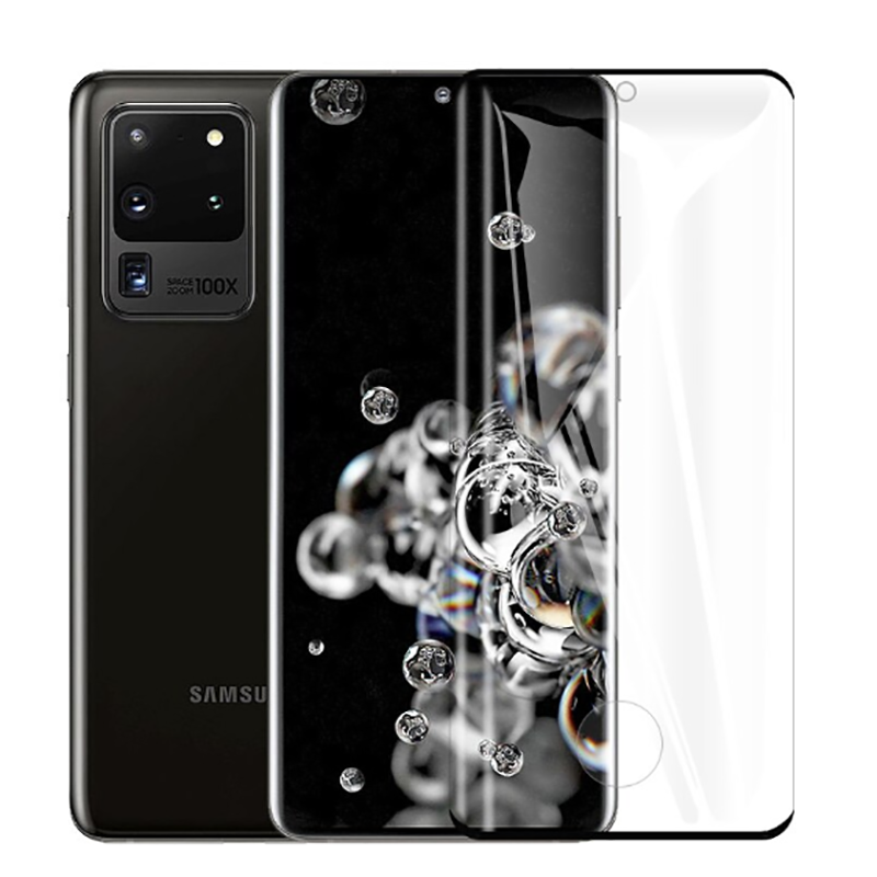 Samsung Galaxy S20 Ultra HEPTEKİLETİŞİM Süper Pet Ekran Koruyucu Jelatin