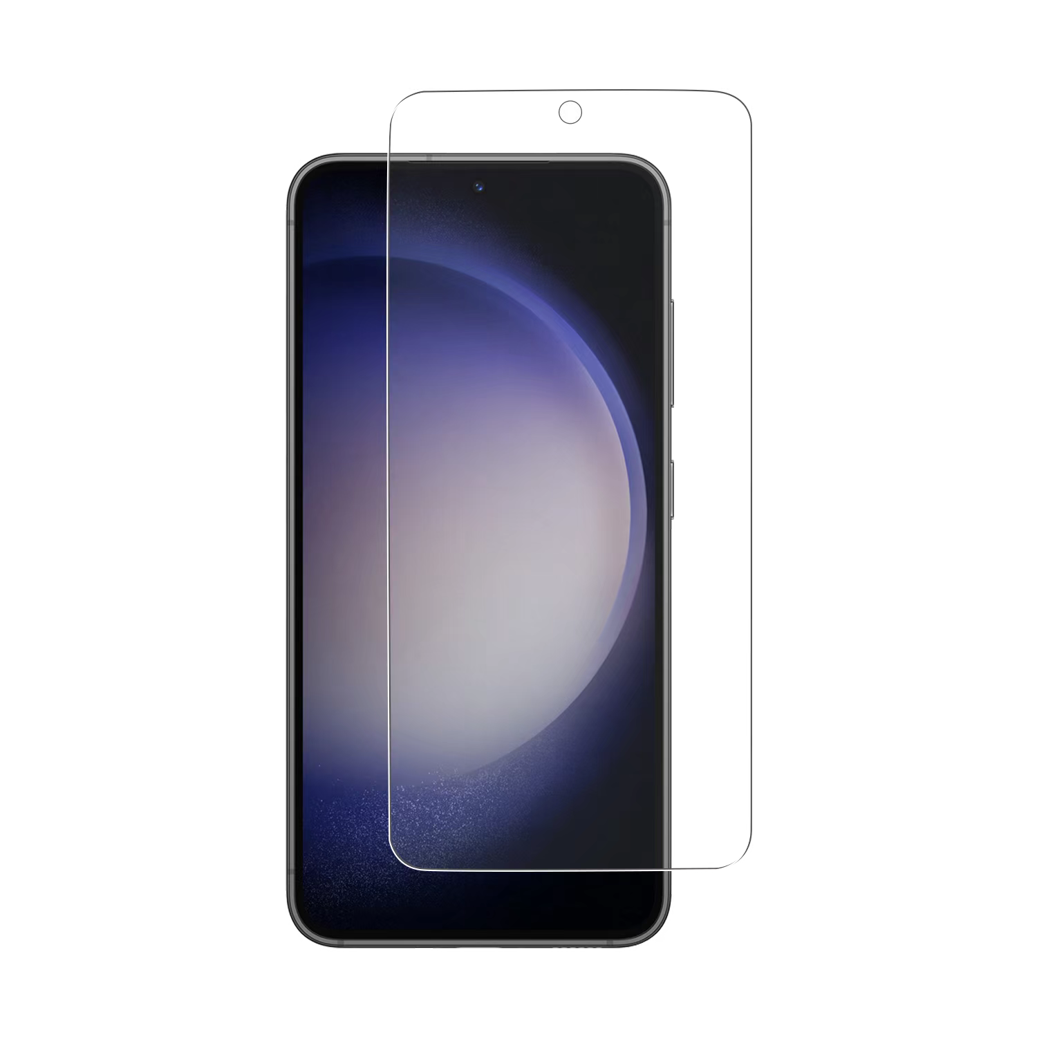 Samsung Galaxy S24 Plus HEPTEKİLETİŞİM 3D Vov Curve Glass Ekran Koruyucu