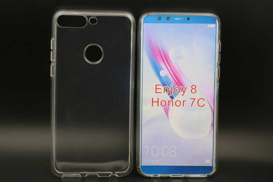 Huawei Honor 7C Kılıf HEPTEKİLETİŞİM Süper Silikon Kapak