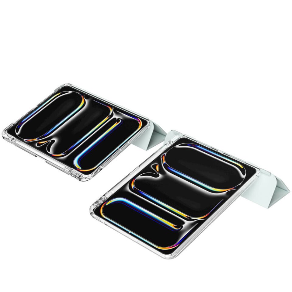 ​​​Apple iPad Pro 11 2024 Kılıf Magnetik Ayrılabilen Airbagli HEPTEKİLETİŞİM Sliding Tablet Kılıfı