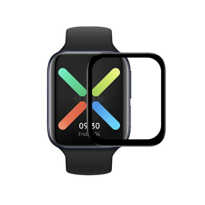 Oppo Watch 46mm HEPTEKİLETİŞİM PMMA Pet Saat Ekran Koruyucu