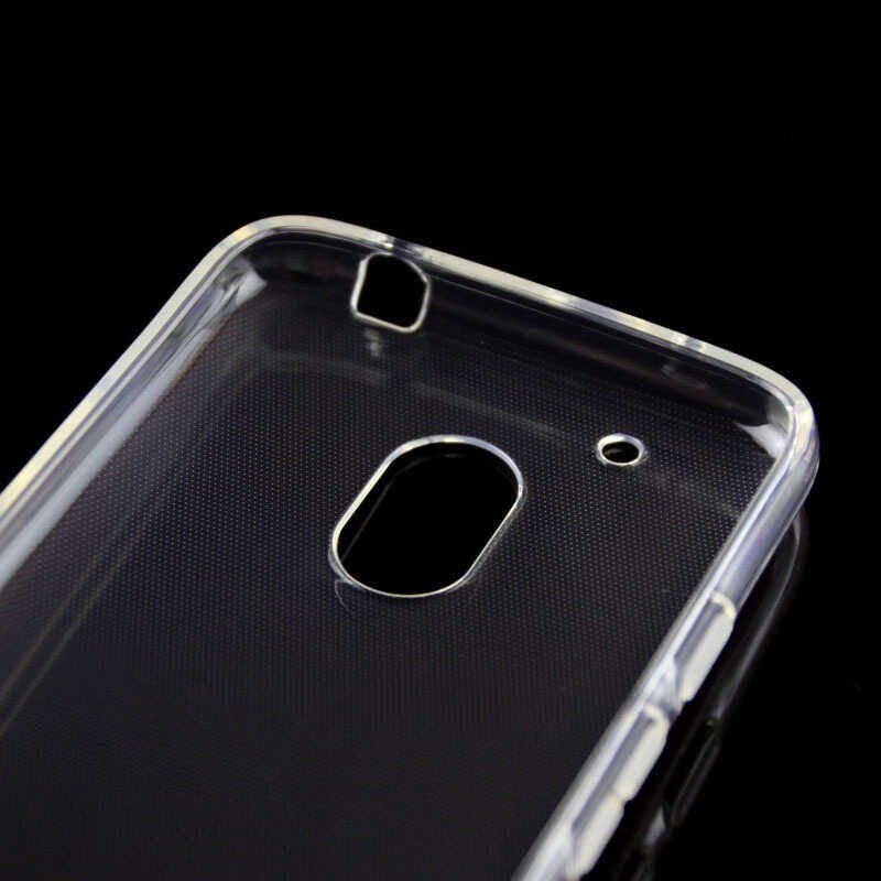 Lenovo Moto G4 Kılıf HEPTEKİLETİŞİM Süper Silikon Kapak