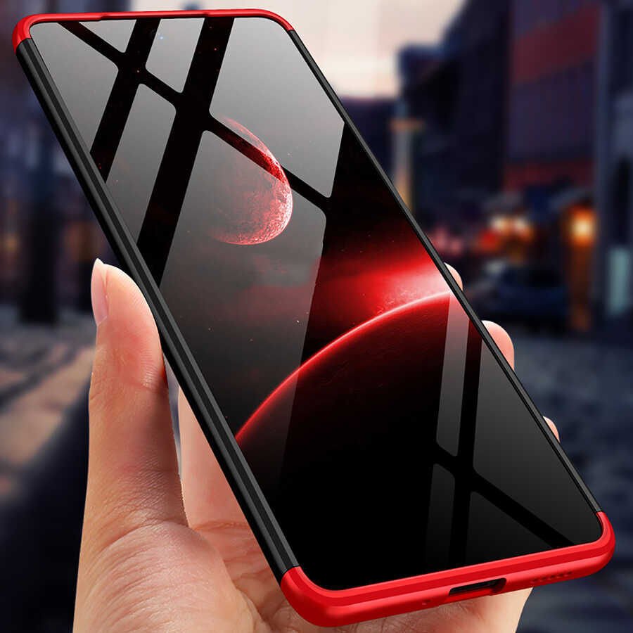 Xiaomi Mi 11T 5G Kılıf 360 Tam Koruma Ön Ve Arka Sert Mika Kapak Orjinal Ays Gkk Kapak Siyah