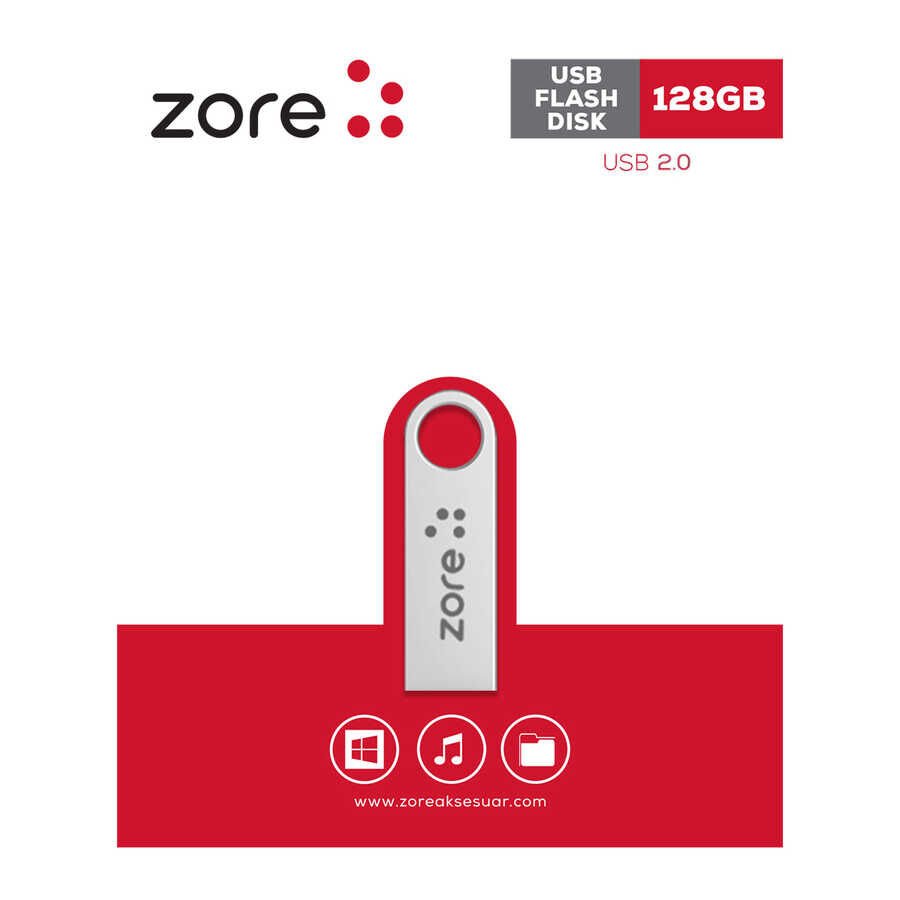 HEPTEKİLETİŞİM Metal Usb Flash Disk 128GB