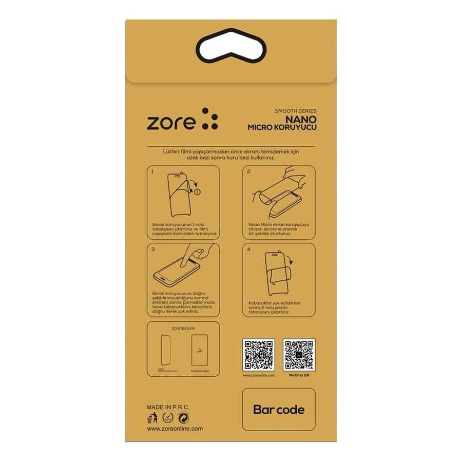 ZTE Blade A610 HEPTEKİLETİŞİM Nano Micro Temperli Ekran Koruyucu
