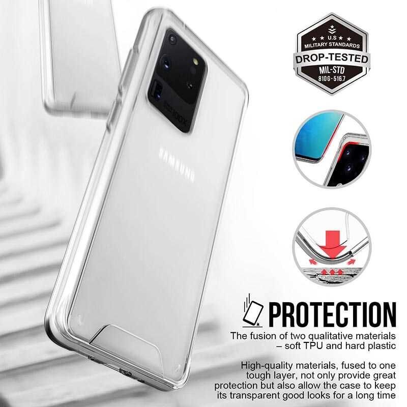 Samsung Galaxy S20 Ultra Kılıf HEPTEKİLETİŞİM Gard Silikon