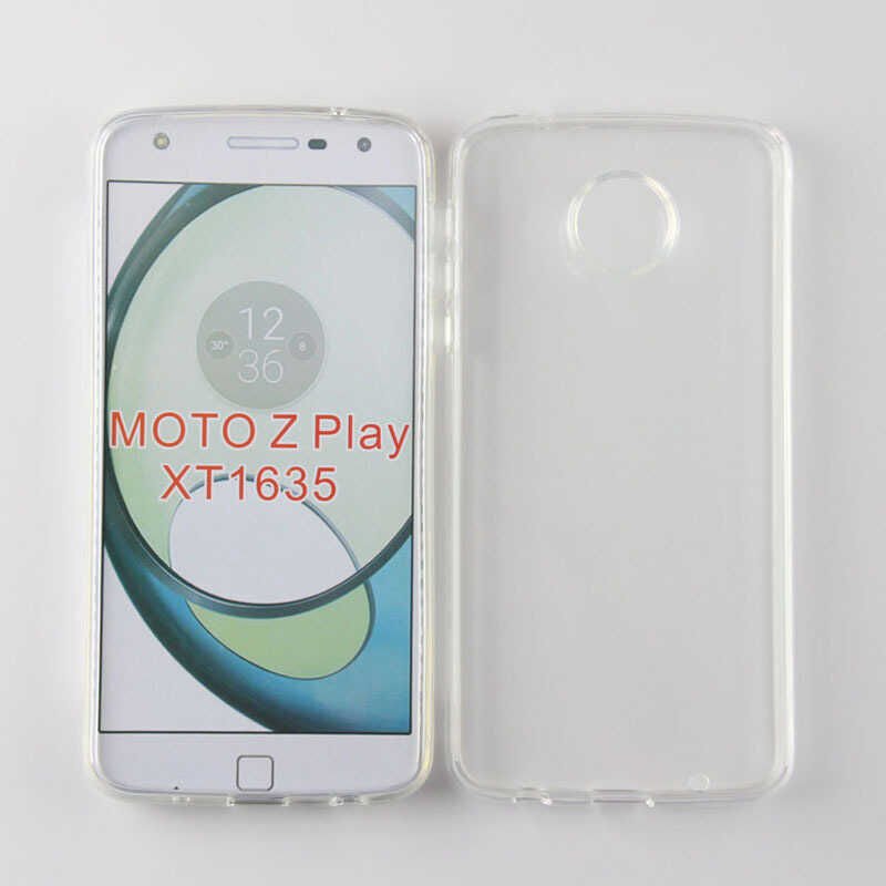 Lenovo Moto Z Play Kılıf HEPTEKİLETİŞİM Süper Silikon Kapak