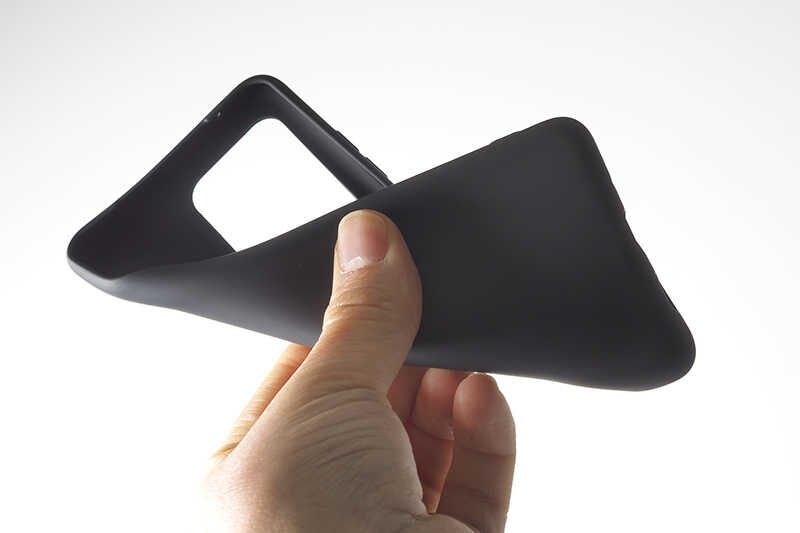 Samsung Galaxy S20 Ultra Kılıf Yumuşak Dokulu Soft Esnek İnce Mat Renkli Silikon Kapak (PREMİER) Saks Mavi