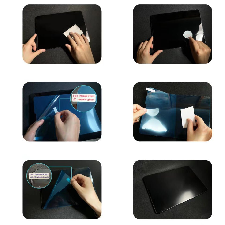 Samsung Galaxy Tab S10 Plus Ekran Koruyucu Kalemler İçin Kağıt Hissi Veren Koruyucu (z-Paper-Like) Renksiz