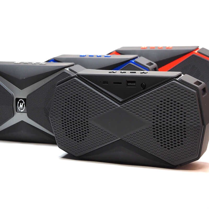 Bluetooth Speaker Hoparlör 3 Boyutlu Ses Teknolojisi HD Ses Kalitesi (H18) Siyah