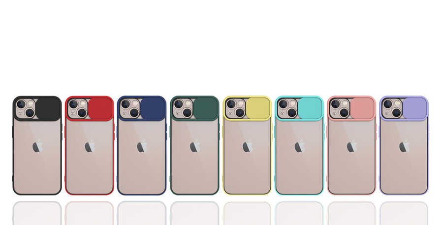 Apple iPhone 13 Kılıf HEPTEKİLETİŞİM Lensi Kapak
