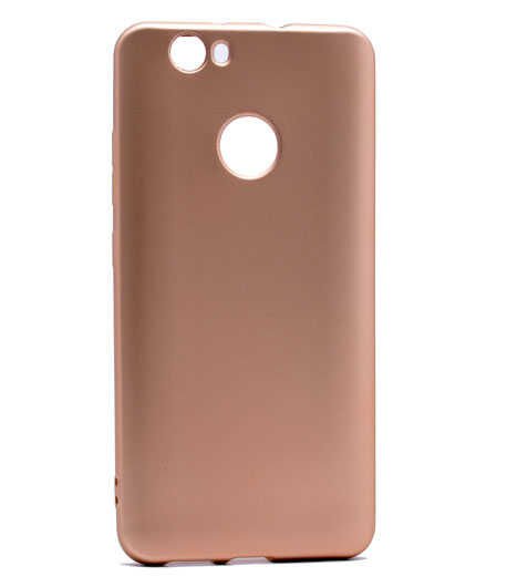 Huawei Nova Kılıf Yumuşak Dokulu Soft Esnek İnce Mat Renkli Silikon Kapak (PREMİER) Kırmızı