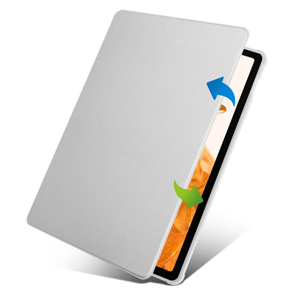 Samsung Galaxy Tab S10 Plus Kılıf Kalemlikli Standlı Uyku Modlu Akıllı Kapak (TER) Koyu Yeşil