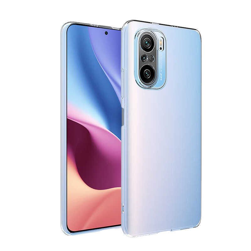 Xiaomi Poco F3 Kılıf HEPTEKİLETİŞİM Süper Silikon Kapak