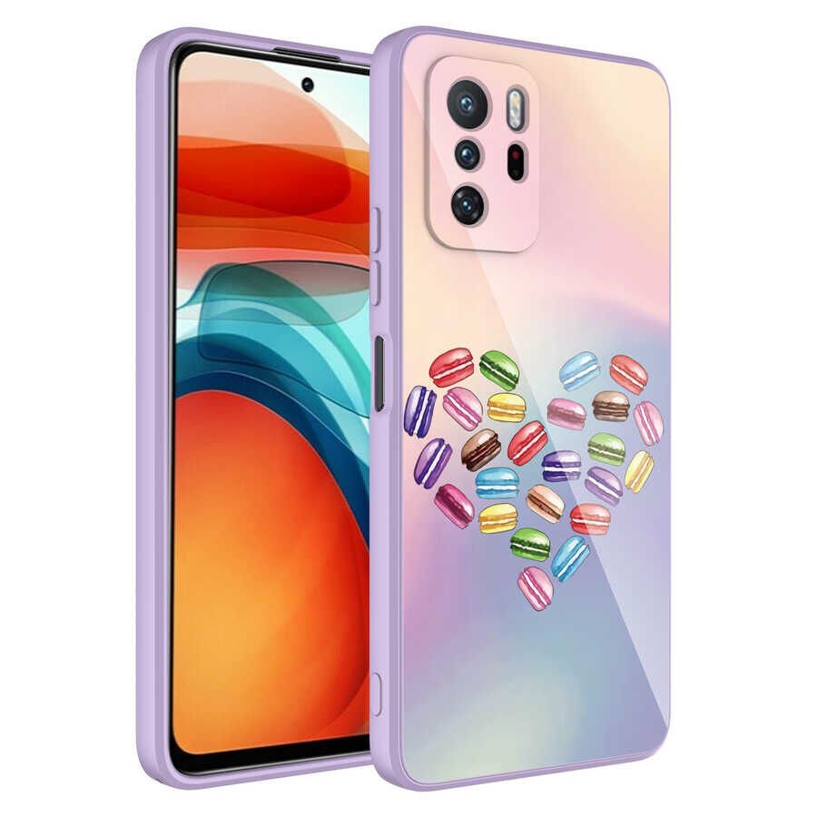 Xiaomi Redmi Note 10 Pro Kılıf Kamera Korumalı Desenli Sert Silikon HEPTEKİLETİŞİM Epoksi Kapak