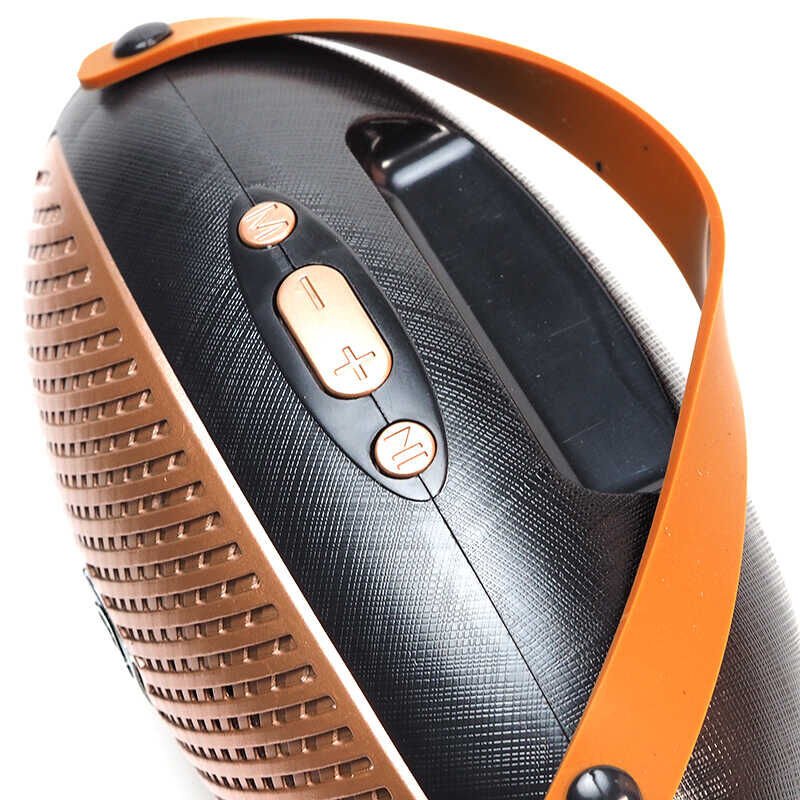 Bluetooth Speaker Hoparlör 3 Boyutlu Ses Teknolojisi HD Ses Kalitesi (Rugby Mini 1 Plus) Gümüş