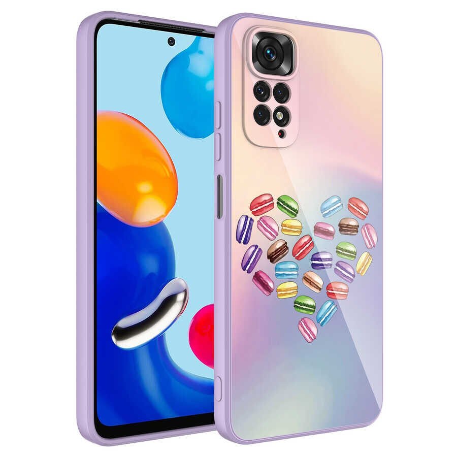 Xiaomi Redmi Note 11 Pro 5G Kılıf Kamera Korumalı Desenli Sert Silikon HEPTEKİLETİŞİM Epoksi Kapak