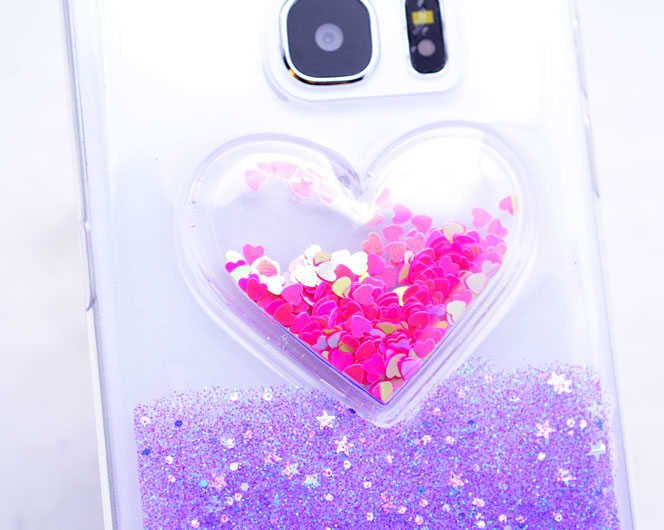 Samsung Galaxy S6 Edge Kılıf HEPTEKİLETİŞİM Kalpli Silikon