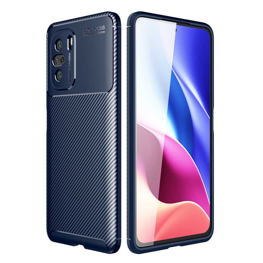 Xiaomi Poco F3 Kılıf HEPTEKİLETİŞİM Negro Silikon Kapak