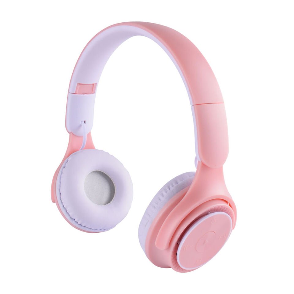 Hafif ve Portatif Kolayca Katlanıp Taşınabilir Dizayn Kulak Üstü Bluetooth Kulaklık (M6 Pro) Pembe