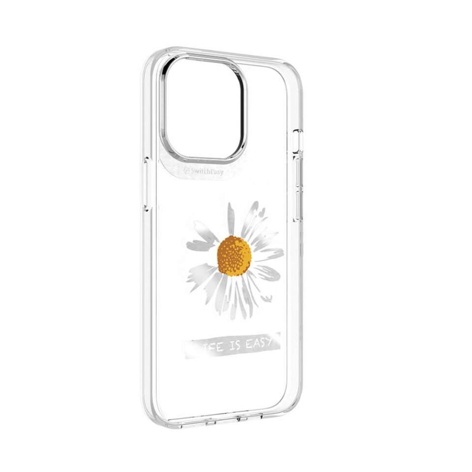 Apple iPhone 13 Pro Kılıf Çift IMD Baskılı Lisanslı Switcheasy Artist Daisy Kapak