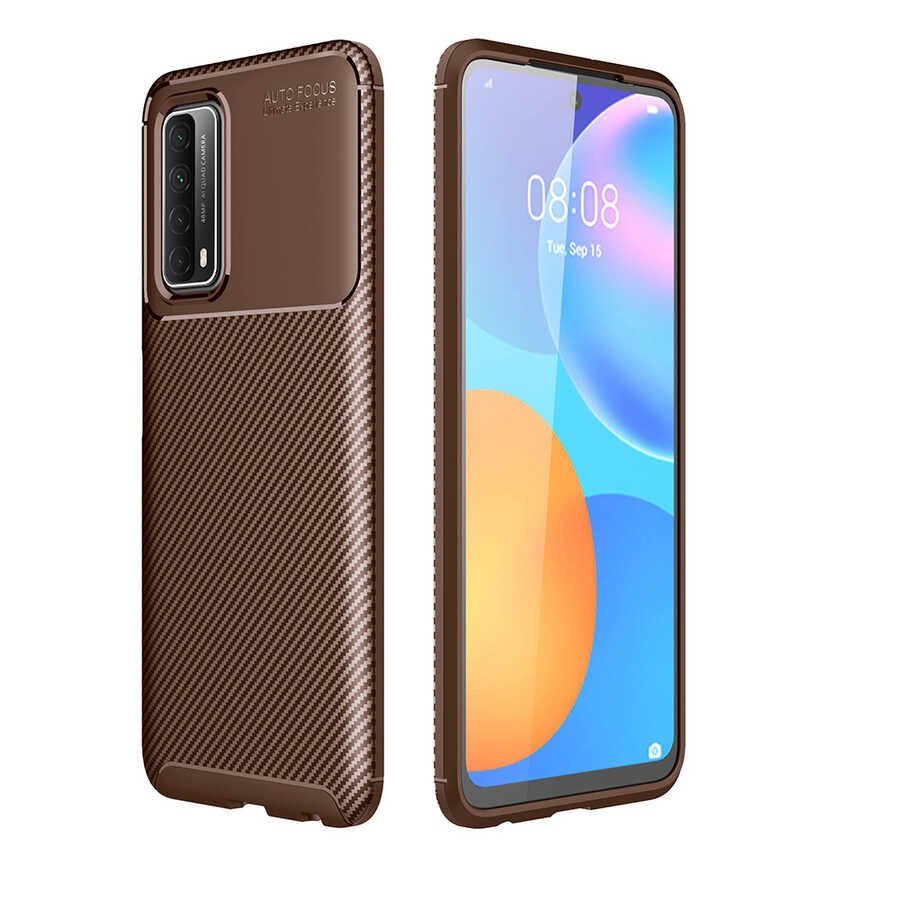 Huawei P Smart 2021 Kılıf HEPTEKİLETİŞİM Negro Silikon Kapak