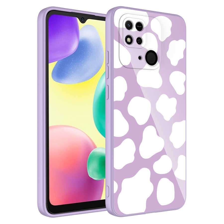 Xiaomi Poco C40 Kılıf Kamera Korumalı Desenli Sert Silikon HEPTEKİLETİŞİM Epoksi Kapak