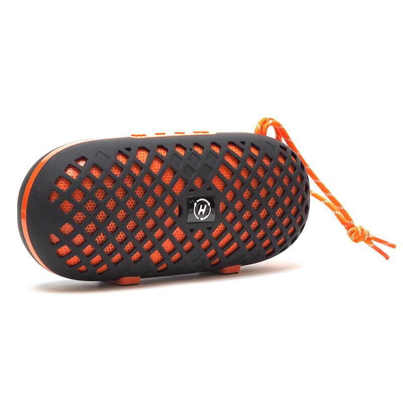 Bluetooth Speaker Hoparlör 3 Boyutlu Ses Teknolojisi HD Ses Kalitesi (H33) Turuncu