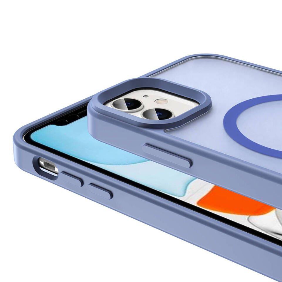 Apple iPhone 11 Kılıf Magsafe Şarj Özellikli Mat Arka Yüzey HEPTEKİLETİŞİM Sio Kapak