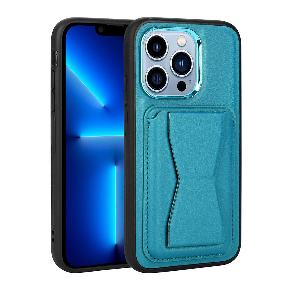 Apple iPhone 13 Pro Max Kılıf Kartlıklı Standlı ​Pu Deri HEPTEKİLETİŞİM Memo Kapak