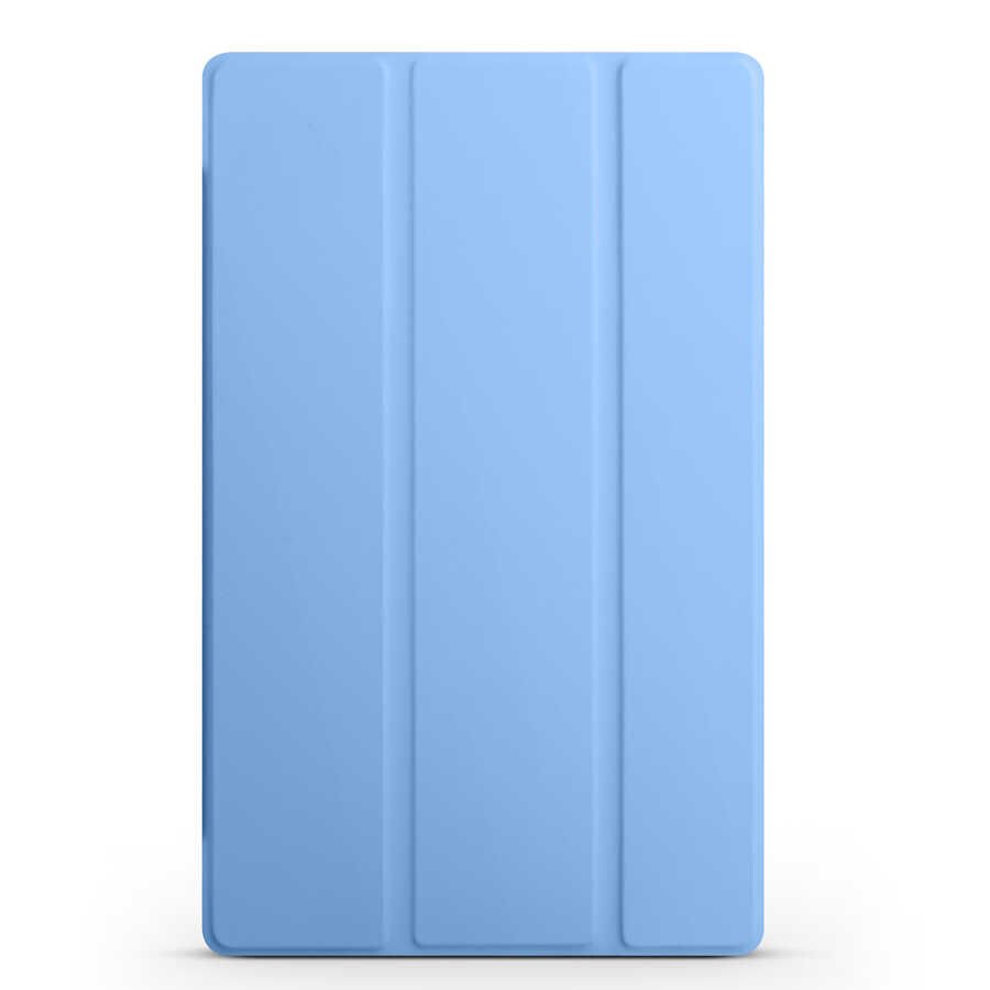 Lenovo M10 Tb-x306f Tb-x306x Gen.2 Kılıf Arkası Silikon Pu Deri 360 Koruma (SC.) Siyah