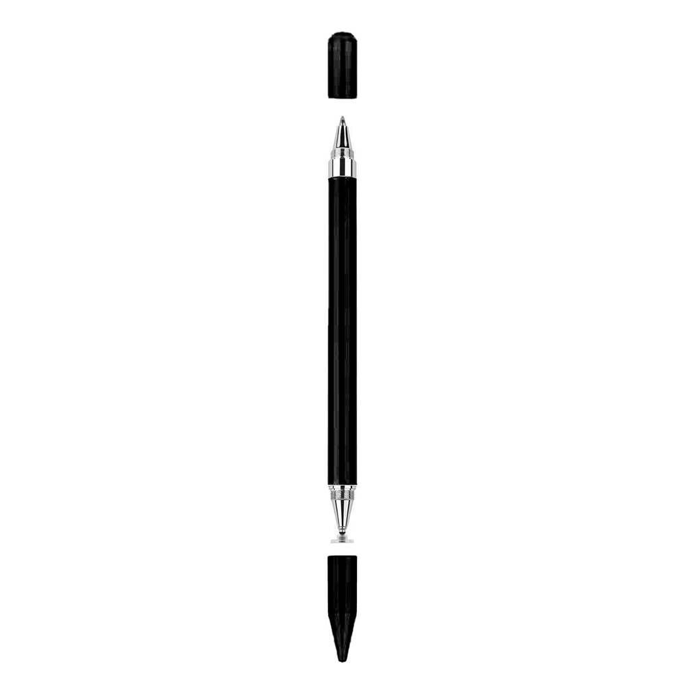 Dokunmatik Stylus Kalem Tükenmez Kalem ve Dokunmatik Android ve iOS Destekli (Pencil 13) Siyah