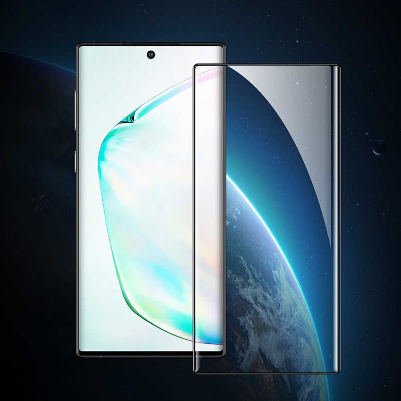 Samsung Galaxy A51 HEPTEKİLETİŞİM Kenarları Kırılmaya Dayanıklı Cam Ekran Koruyucu