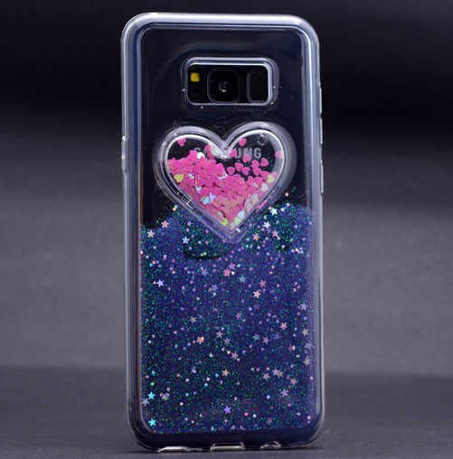 Samsung Galaxy S8 Kılıf HEPTEKİLETİŞİM Kalpli Silikon