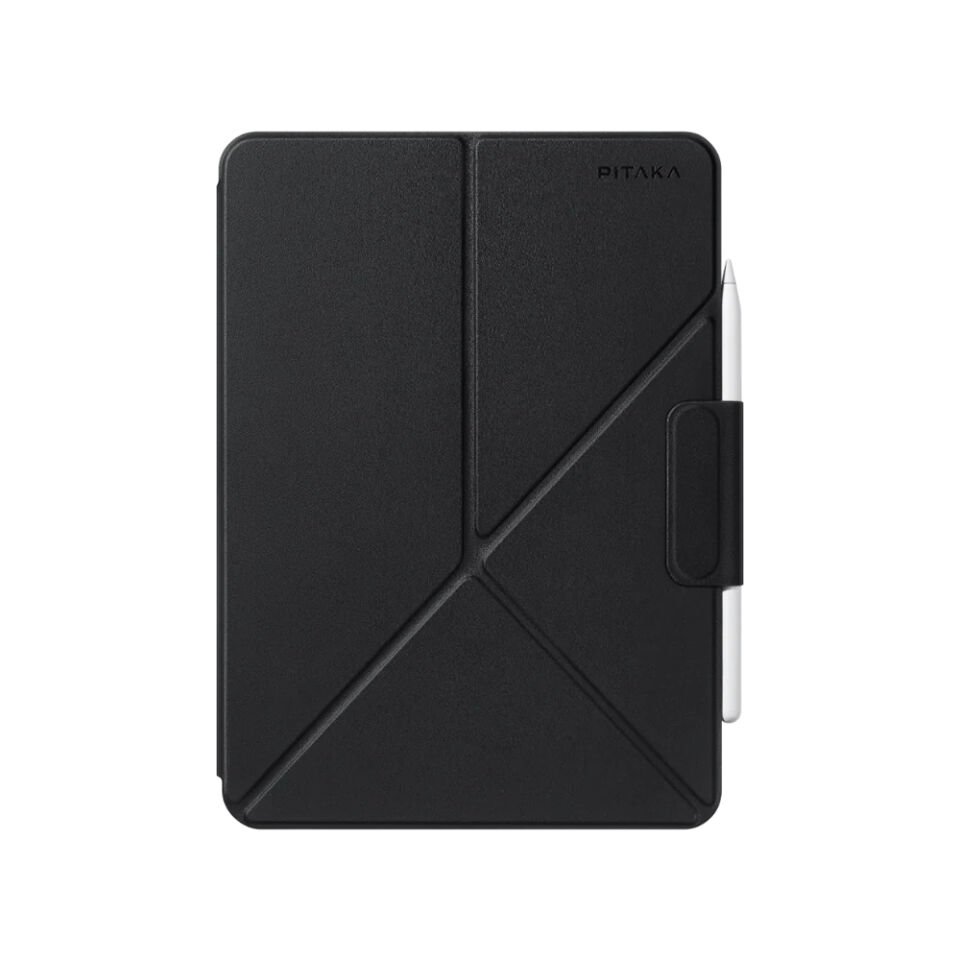 Apple iPad Pro 11 2021 (3.Nesil) Pitaka MagEZ Folio 2 Kalem Bölmeli Standlı Kılıfo
