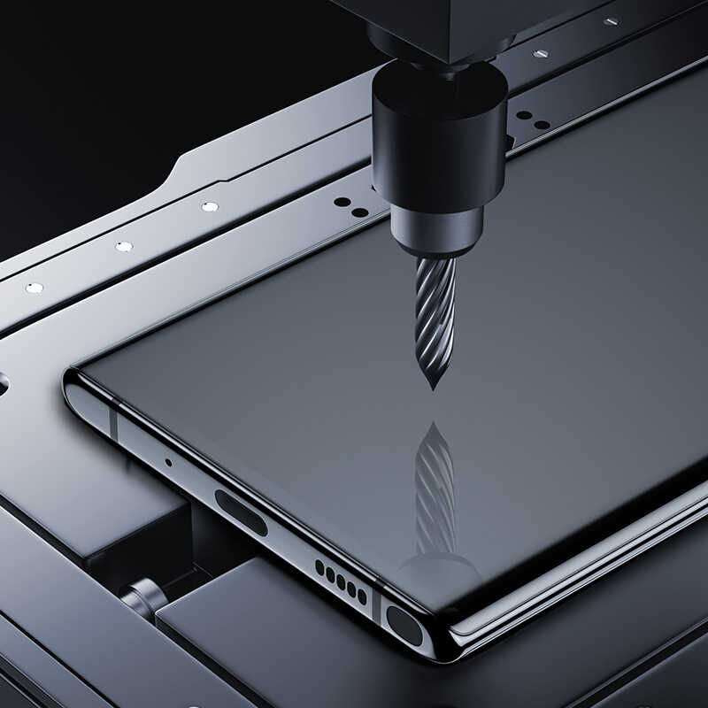 Samsung Galaxy A91 (S10 Lite) HEPTEKİLETİŞİM Kenarları Kırılmaya Dayanıklı Cam Ekran Koruyucu