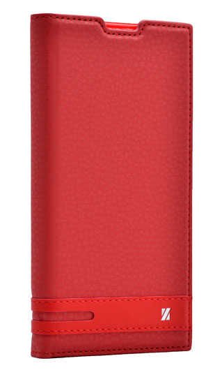 Samsung Galaxy J1 Mini Kapaklı Kılıf Darbelere Karşı Tam Korumalı (ELİTE) Kırmızı