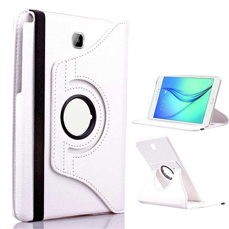 Samsung Galaxy Tab 4 10.1 T530 T531 T533 T535 Kılıf Dönebilen Standlı (D-T) Mor