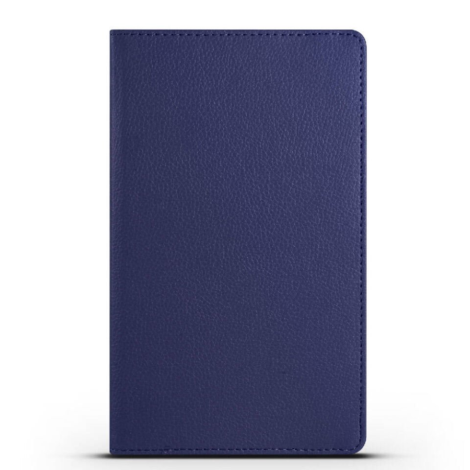 Samsung Galaxy Tab A9+Plus X210 X215 X217 Dönebilen Standlı 360 Tam Korumalı Tablet KIlıf (D-T) Pembe Koyu