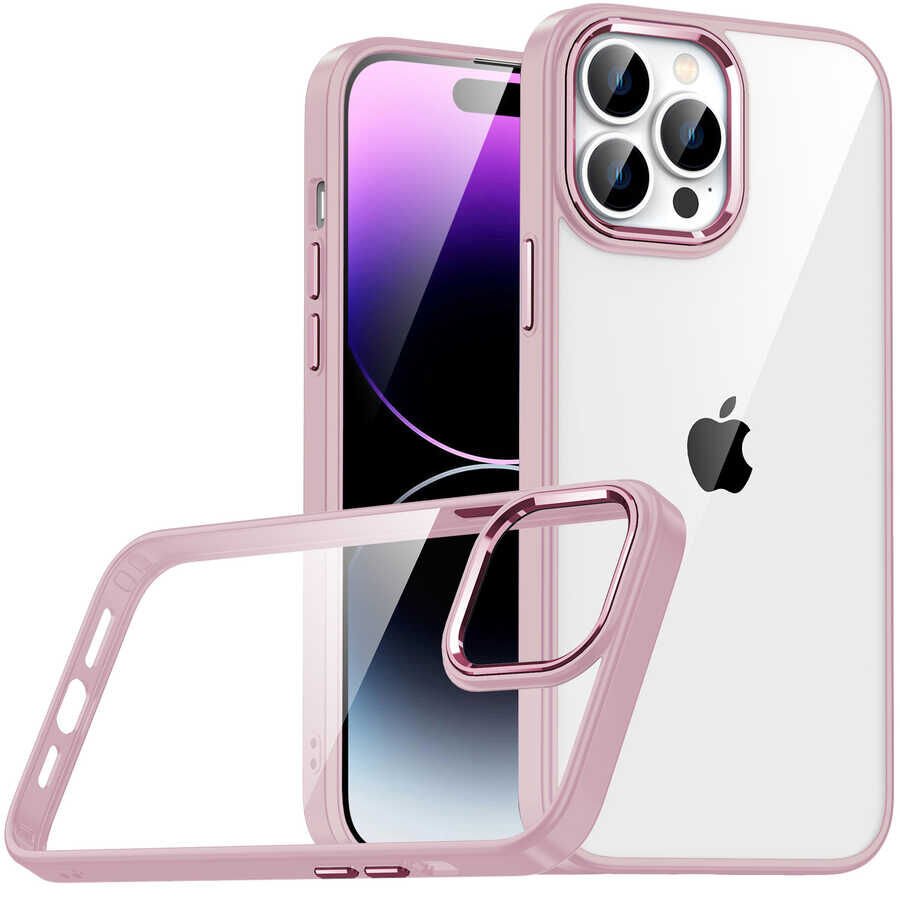 Apple iPhone 14 Pro Max Kılıf HEPTEKİLETİŞİM Flora Kapak