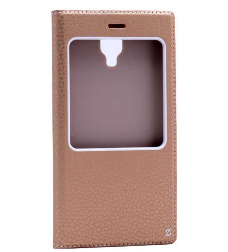 Casper Via A1 Plus Kapaklı Kılıf Mıknatıslı 360 Tam Korumalı (DOLCE) Gold