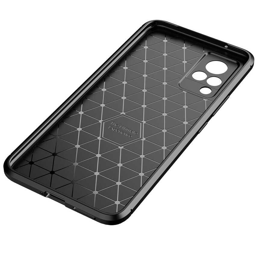 Vivo V21 Kılıf HEPTEKİLETİŞİM Negro Silikon Kapak