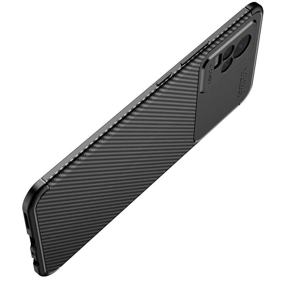 Vivo V21E Kılıf HEPTEKİLETİŞİM Negro Silikon Kapak
