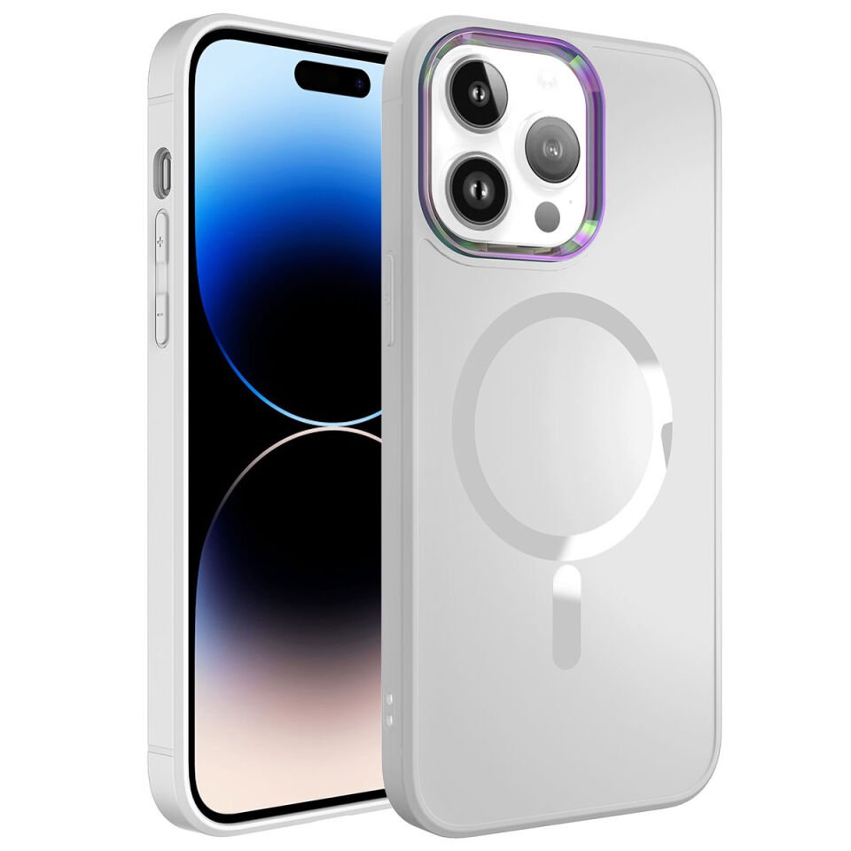 Apple iPhone 14 Pro Max Kılıf Magsafe Wireless Şarj Özellikli HEPTEKİLETİŞİM Stil Kapak