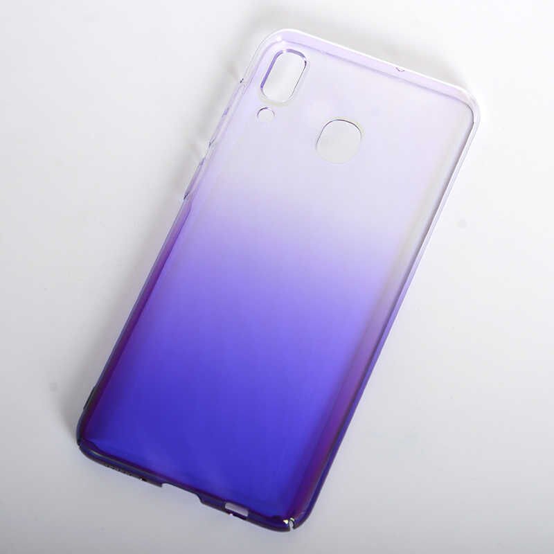 Samsung Galaxy A20 Kılıf HEPTEKİLETİŞİM Renkli Transparan Kapak
