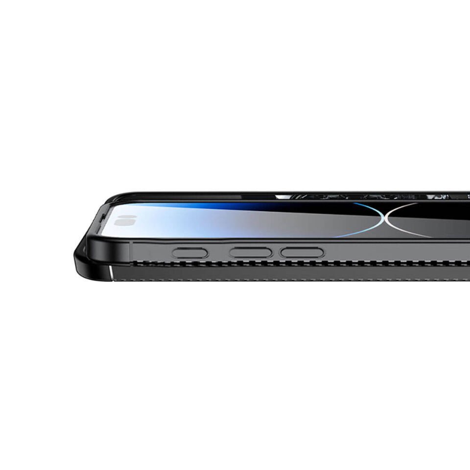 Apple iPhone 15 Pro Max Kılıf HEPTEKİLETİŞİM Negro Silikon Kapak